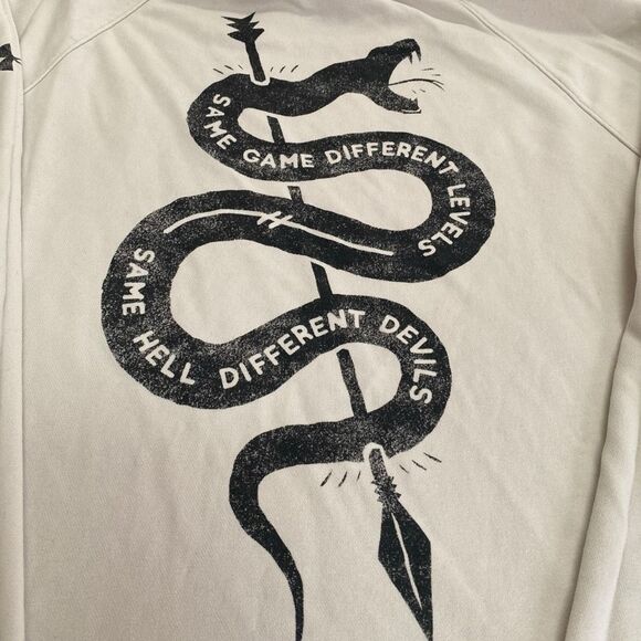 Under Armour Project Rock Hoodie Same Game Different Level Mens size XL - Picture 5 of 7